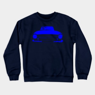 Triumph TR6 1970s classic British sports car monoblock blue Crewneck Sweatshirt